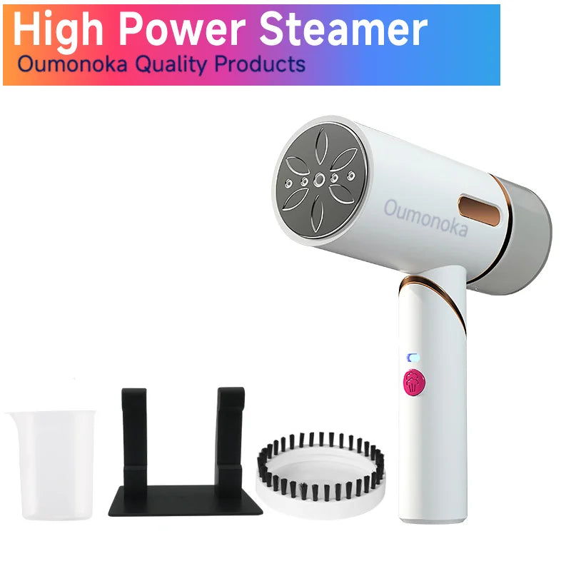 Handheld Steam Iron: 2-in-1 Portable Garment Steamer