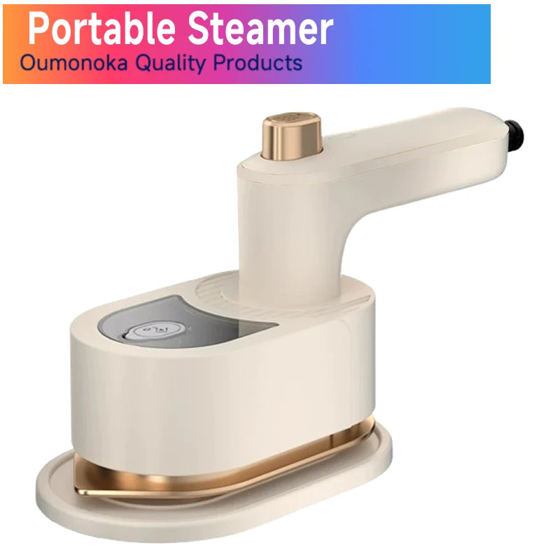 Handheld Steam Iron: 2-in-1 Portable Garment Steamer